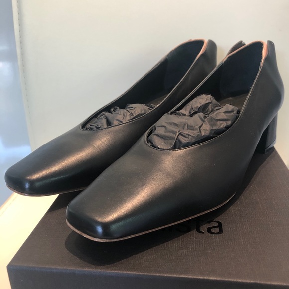 NWT miista leather shoes heel size 41 - Picture 5 of 8